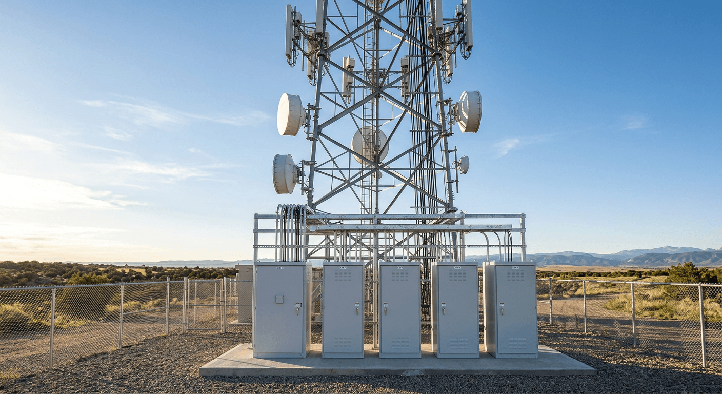 Telecommunications powder coating applications